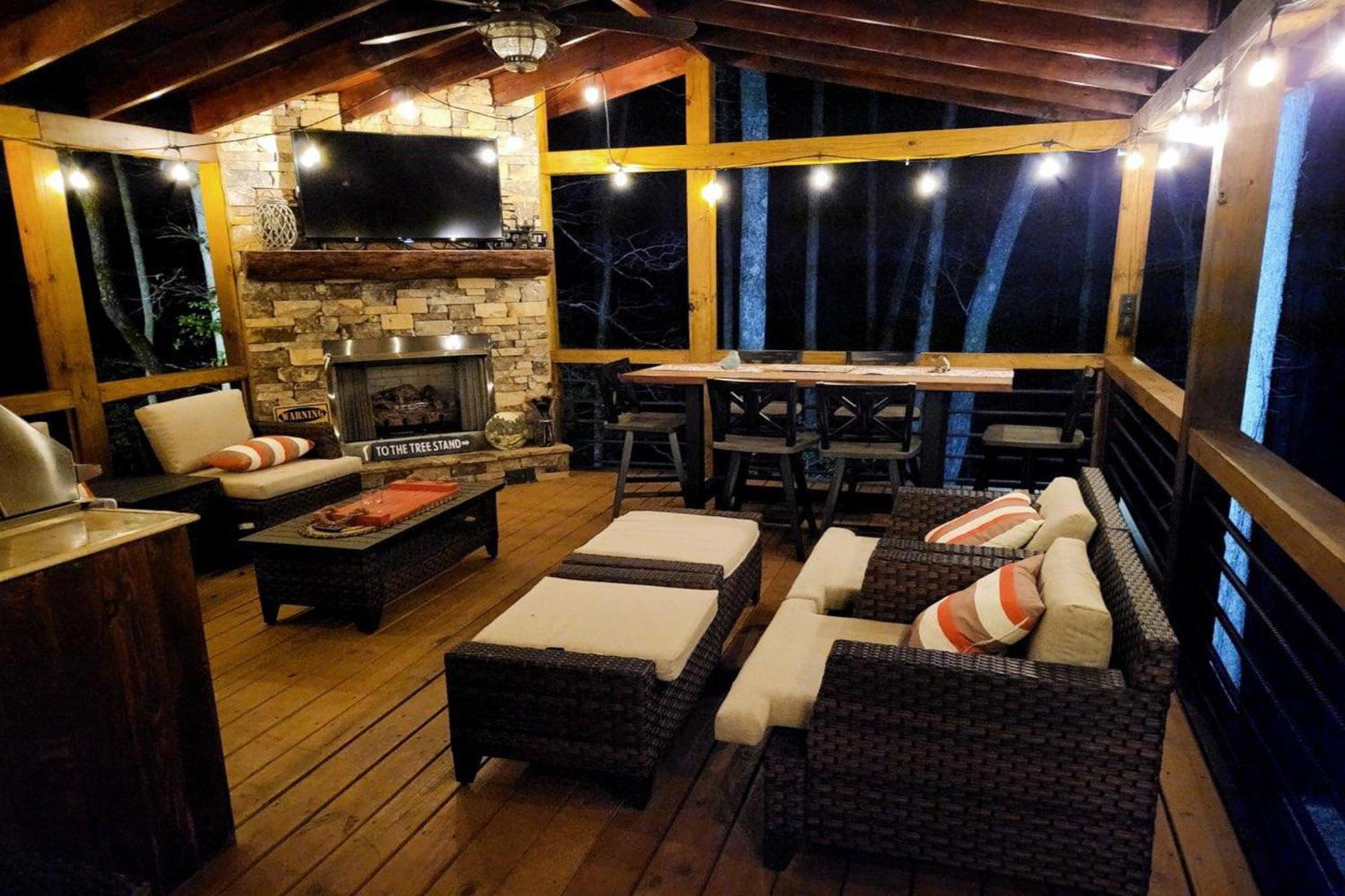 Adore The Smores Rustic Mountain Charm Outdoor Spaces And A Cozy Hot Tub Блу-Ридж Экстерьер фото
